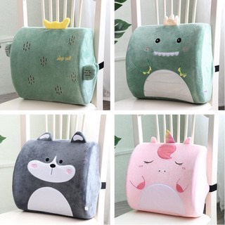 Animal-shaped Office Chair Backrest Pillows Help Without Back Pain. The Back Cushion Is Extremely Soft And Comfortable #1