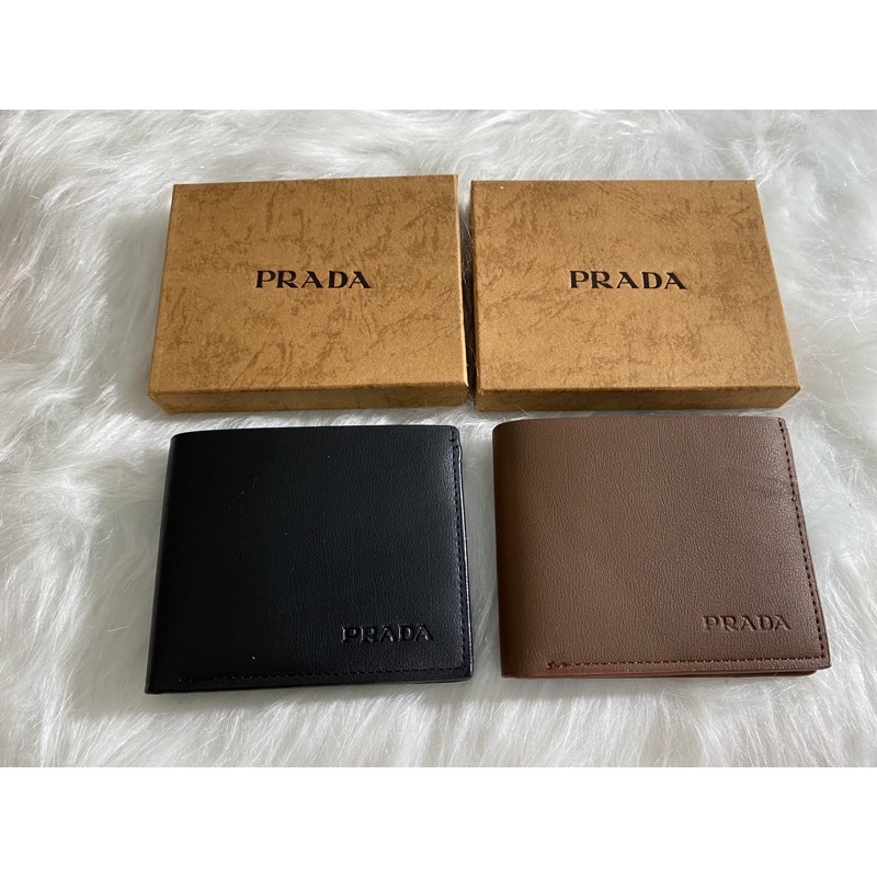 men’s leather wallet box high quality Shopee Philippines