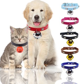 Ready StockBone Collar with Big Bell, 4cm In Diameter, Cute Chao Meng, Pet Dog, Cat and Cat Access #1