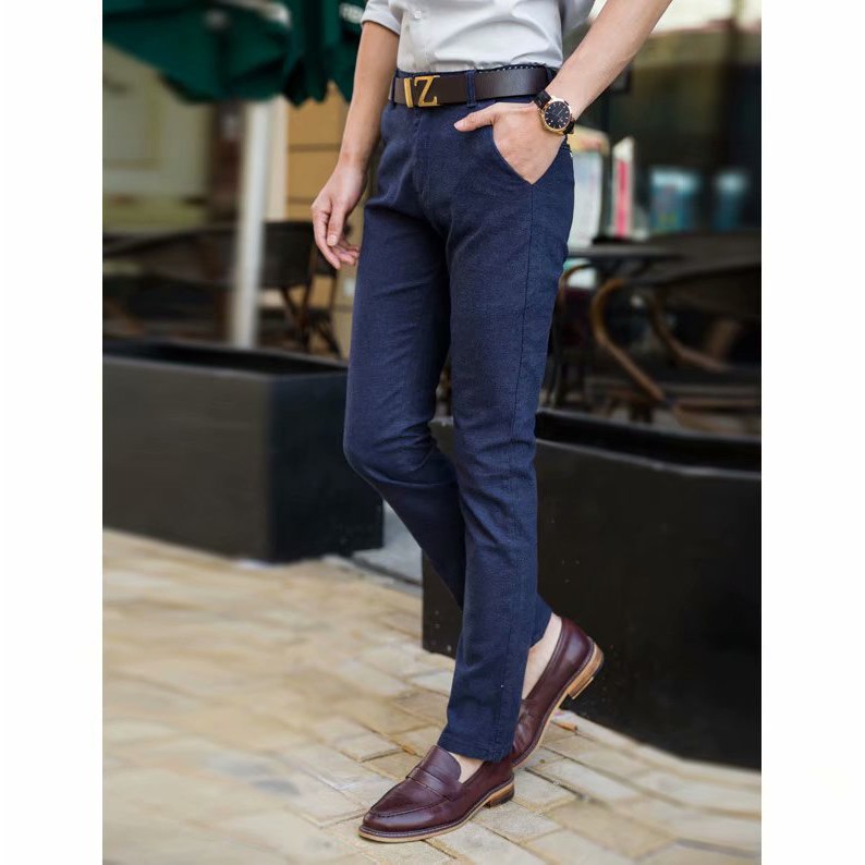 mens slim fit pants