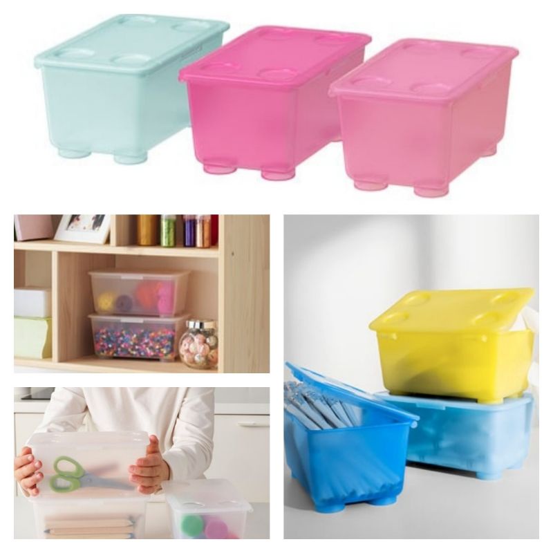 IKEA Glis box with lid 3 pcs per pack Shopee Philippines
