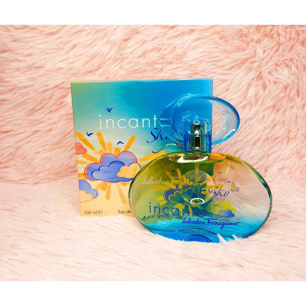 Salvatore Ferragamo Incanto Sky Eau De Toillete 100ml Shopee Philippines