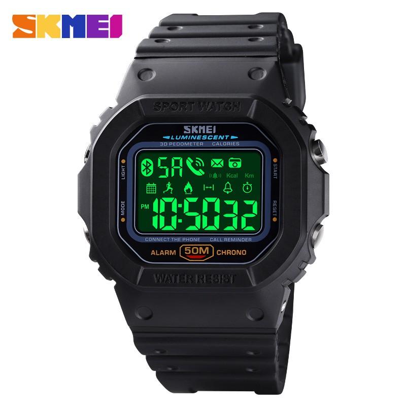 how to connect skmei watch to phone