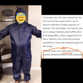 Download Bodysuit PPE Hazmat Suit | Shopee Philippines