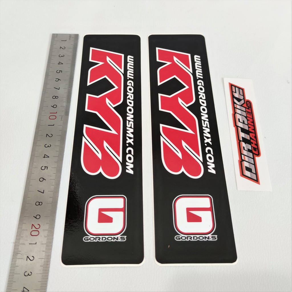 KYB Pattern Orajet Front Shock Sticker for Motorcycle Accessories