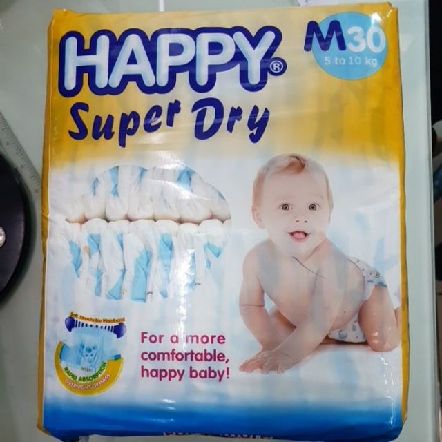 happy super dry diaper