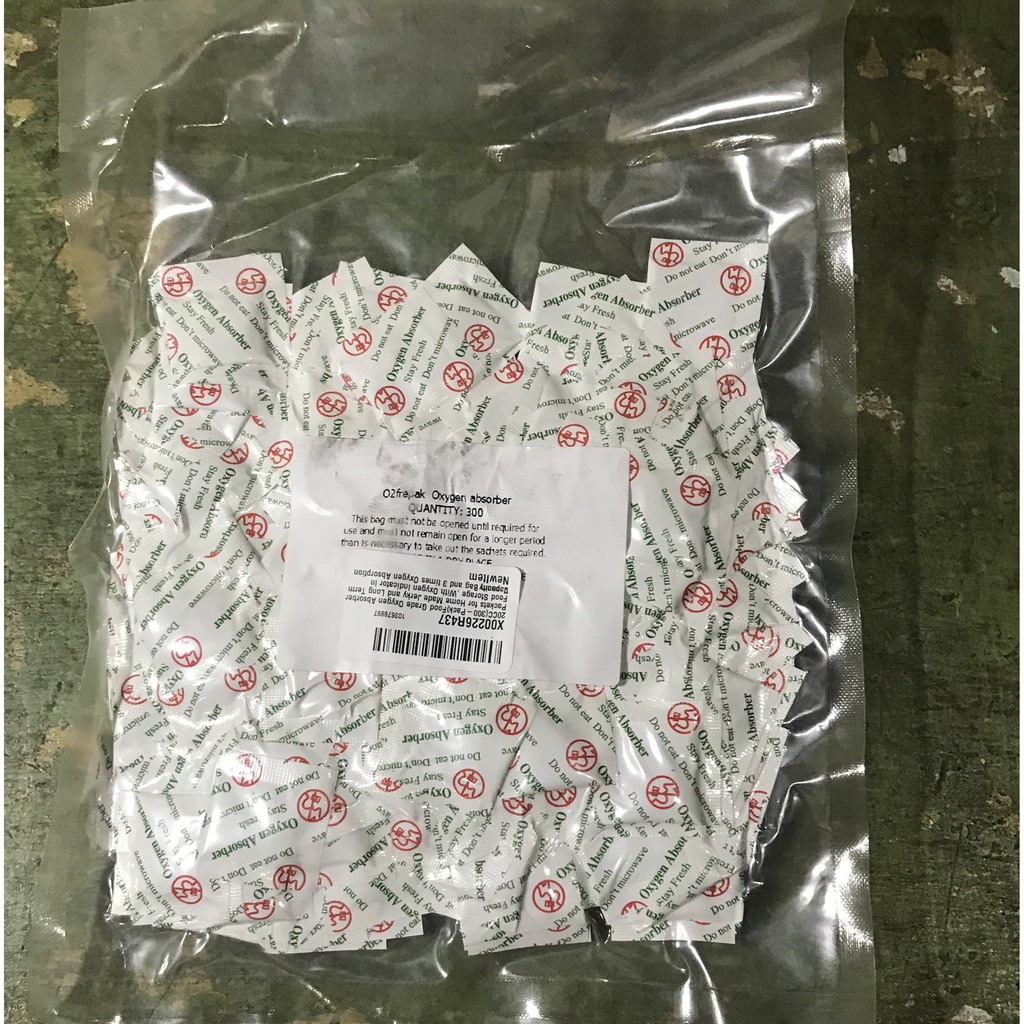 20cc food oxygen absorber packets (300pcs) | Shopee Philippines