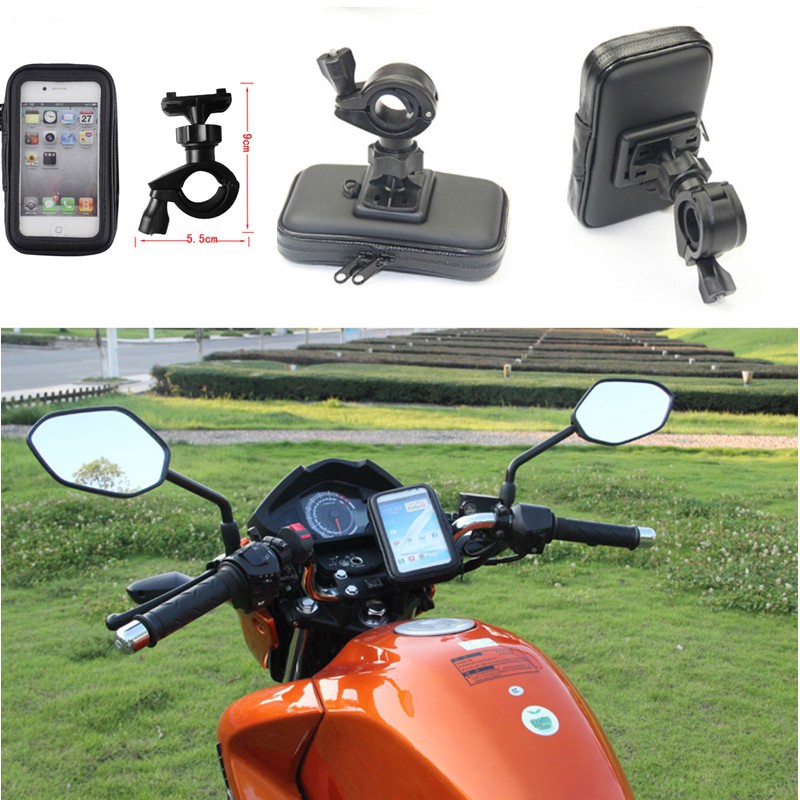 mobile navigation stand for bike