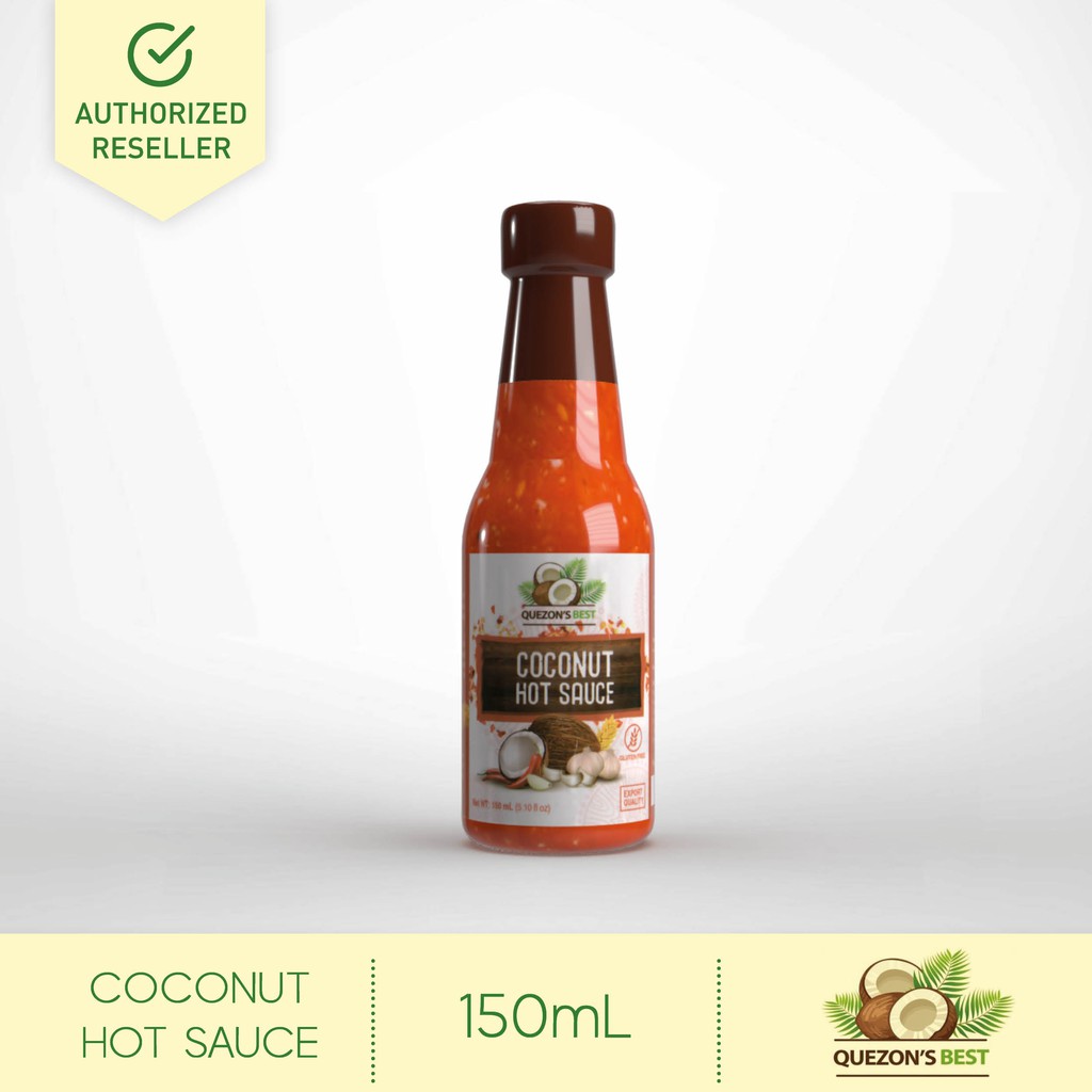 Quezon's Best Coconut Hot Sauce 150mL Shopee Philippines