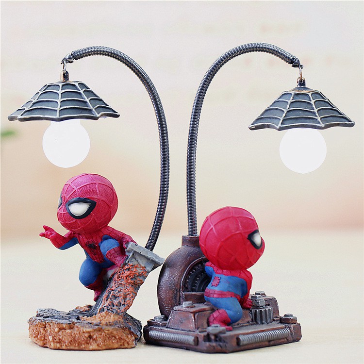 spiderman table lamp