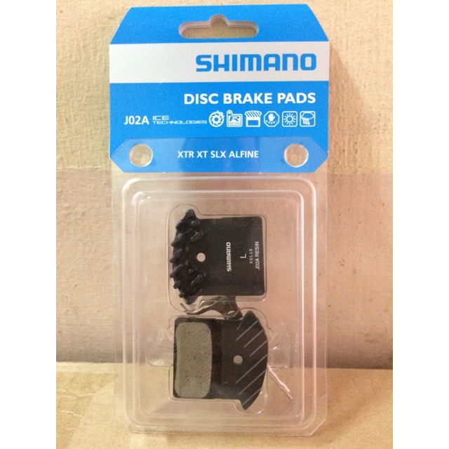 shimano disc brake pads j02a