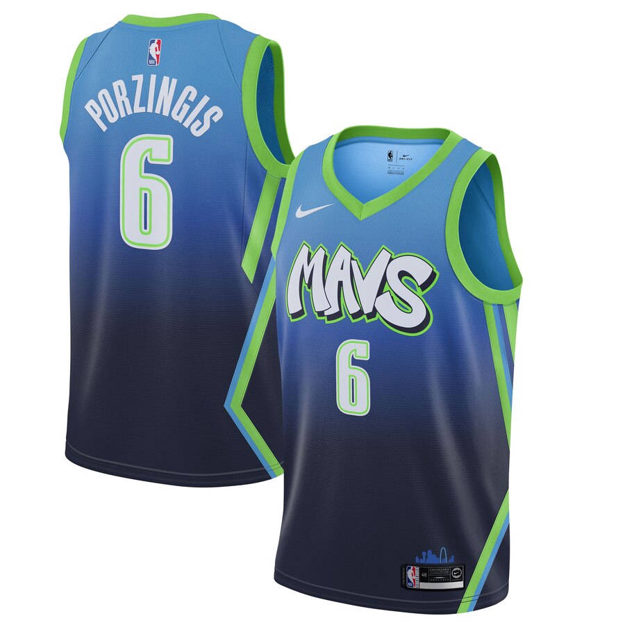 dallas mavericks porzingis jersey