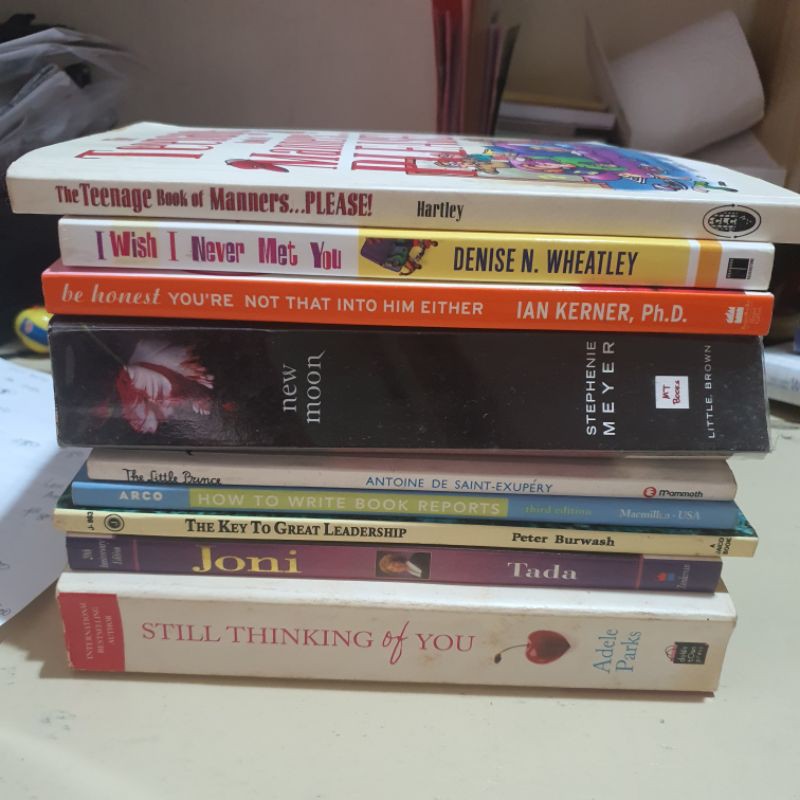 second hand books all must go Shopee Philippines