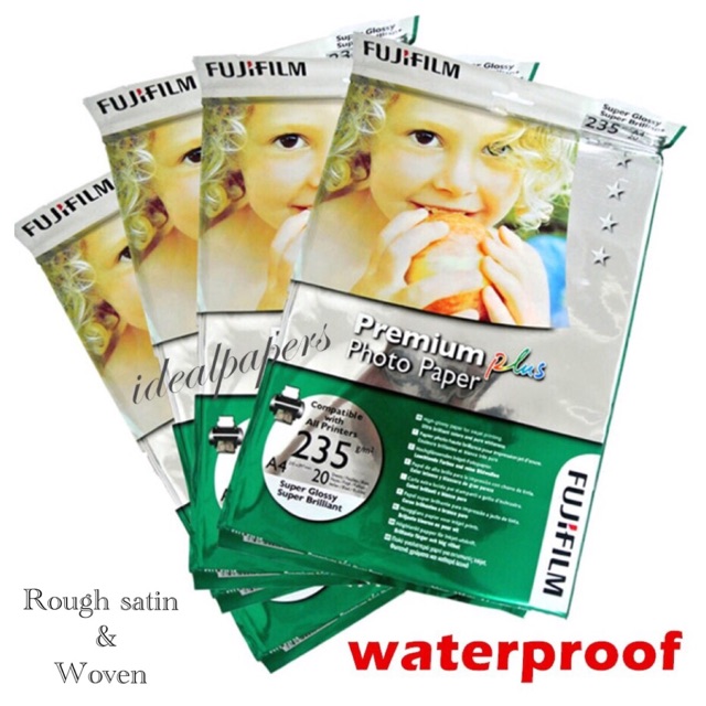 FUjifilm Photo paper premium satin and woven Shopee Philippines