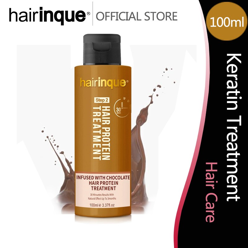 Hairinque 12% Chocolate Keratin Hair Treatment Smooth Hair Straightening  Hair Repair Hair Treatment | Shopee Philippines