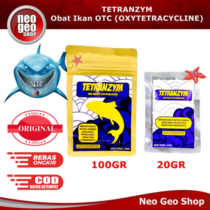 Tetranzym Oxytetracycline Oksitetrasiklin OTC Fish Medicine | Shopee ...