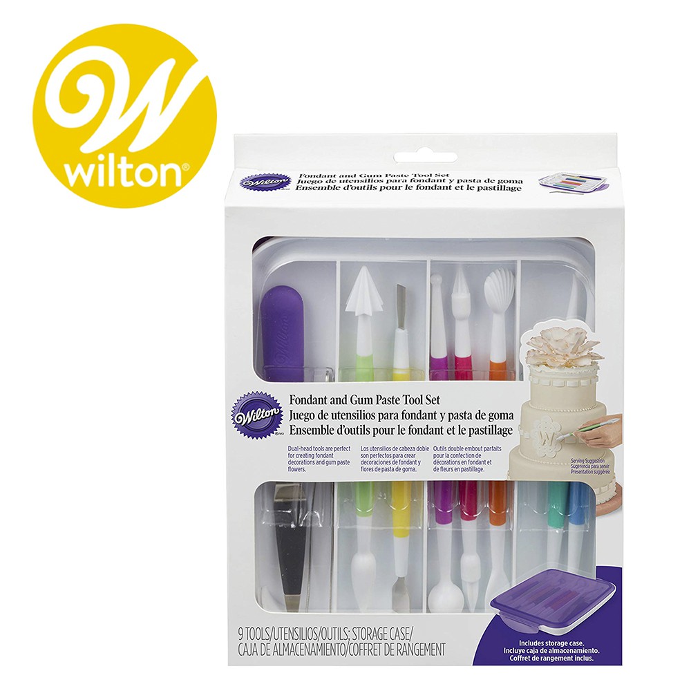 Wilton 10 PC Fondant And Gum Paste Tools Set Shopee Philippines