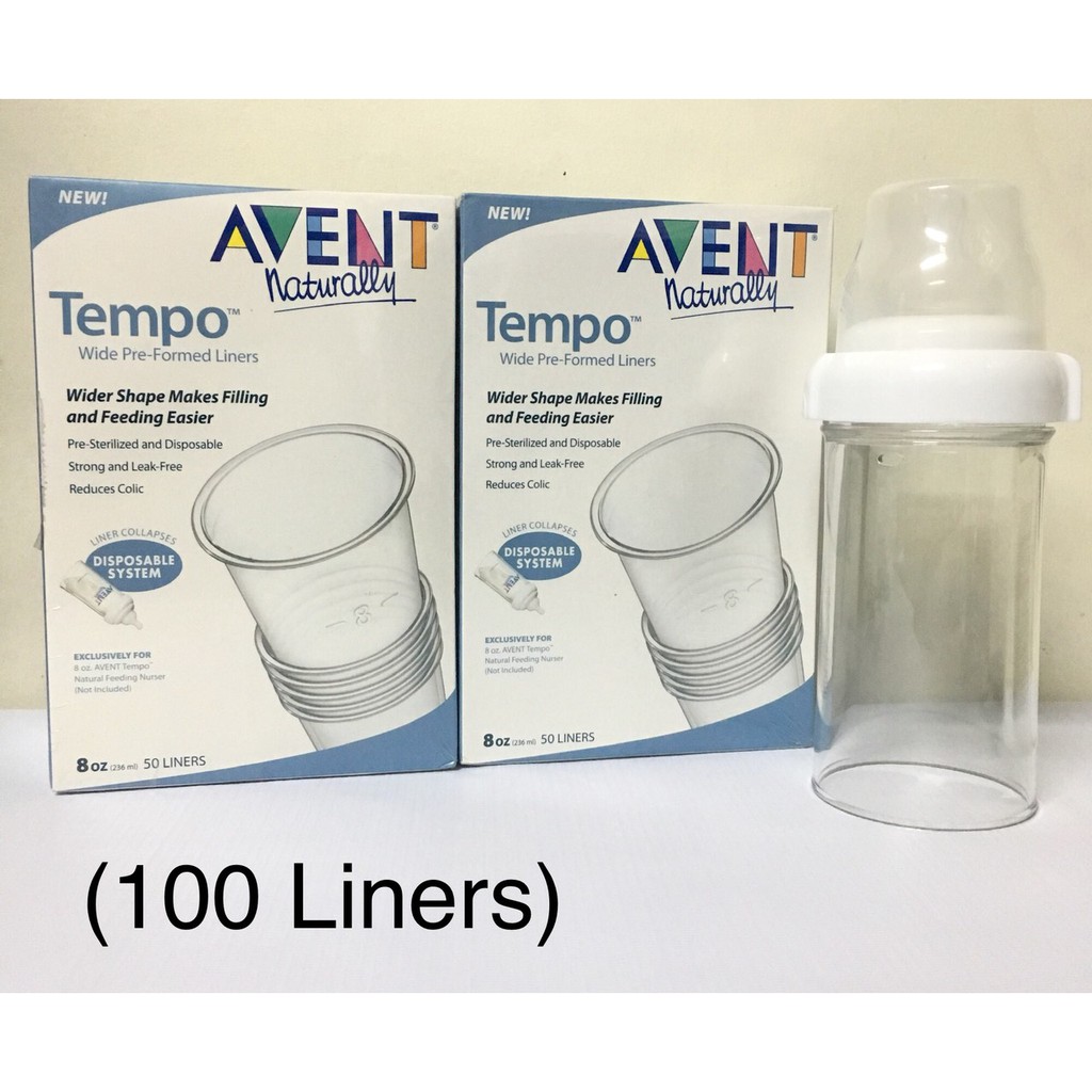 avent disposable bottles