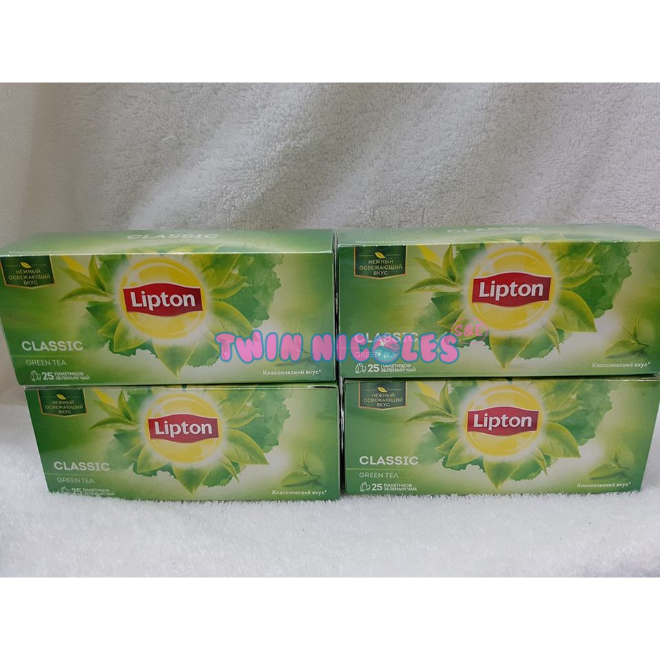 lipton green tea 25 bags