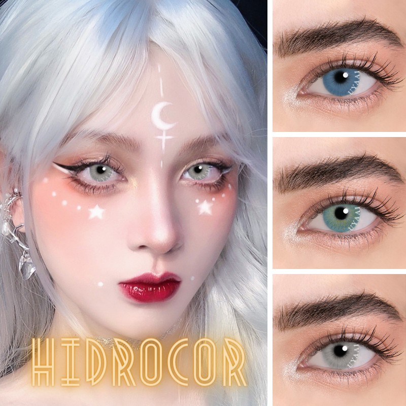 UYAAI Hidrocor Colored Contacts Circle Lens Natural Color Lens Colorful Contact Lens Cosmetic