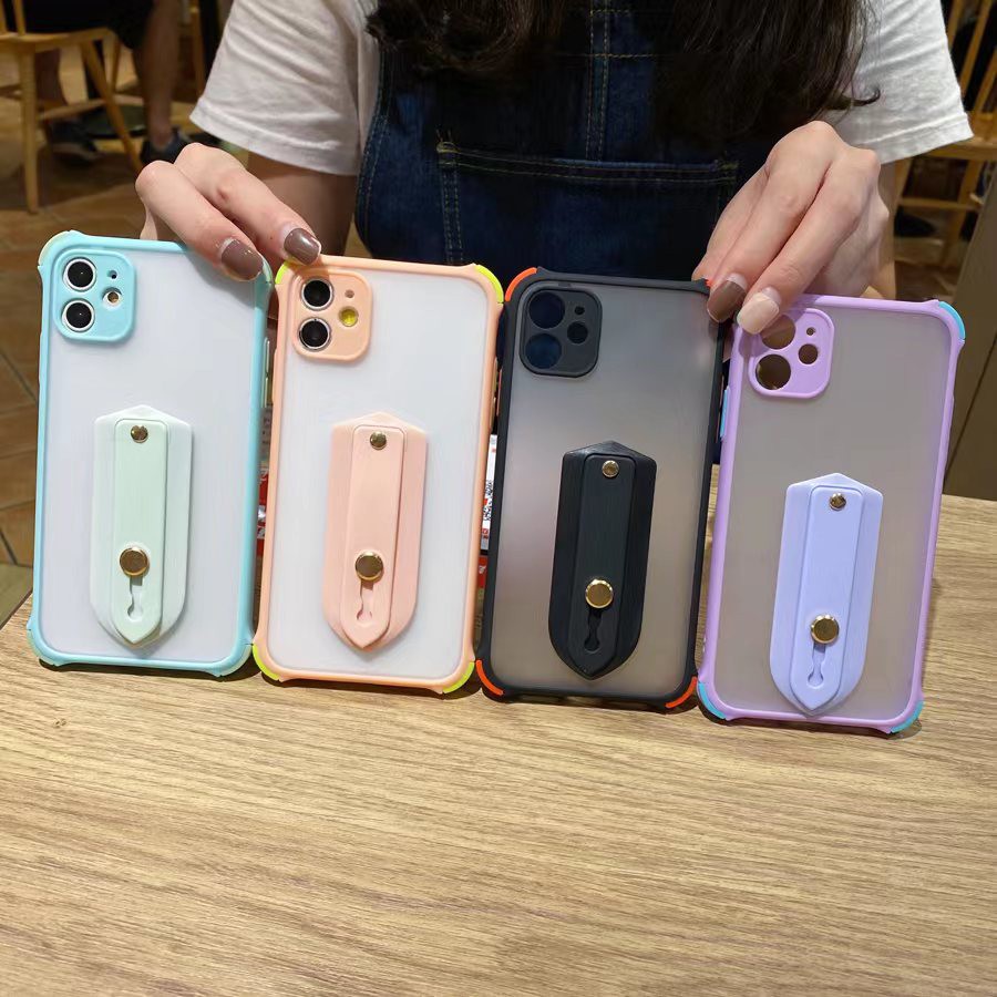 Shockproof Shield Case w/ Holder - OP A3s A5s A7 A12 A12e A31 A52 A72 ...