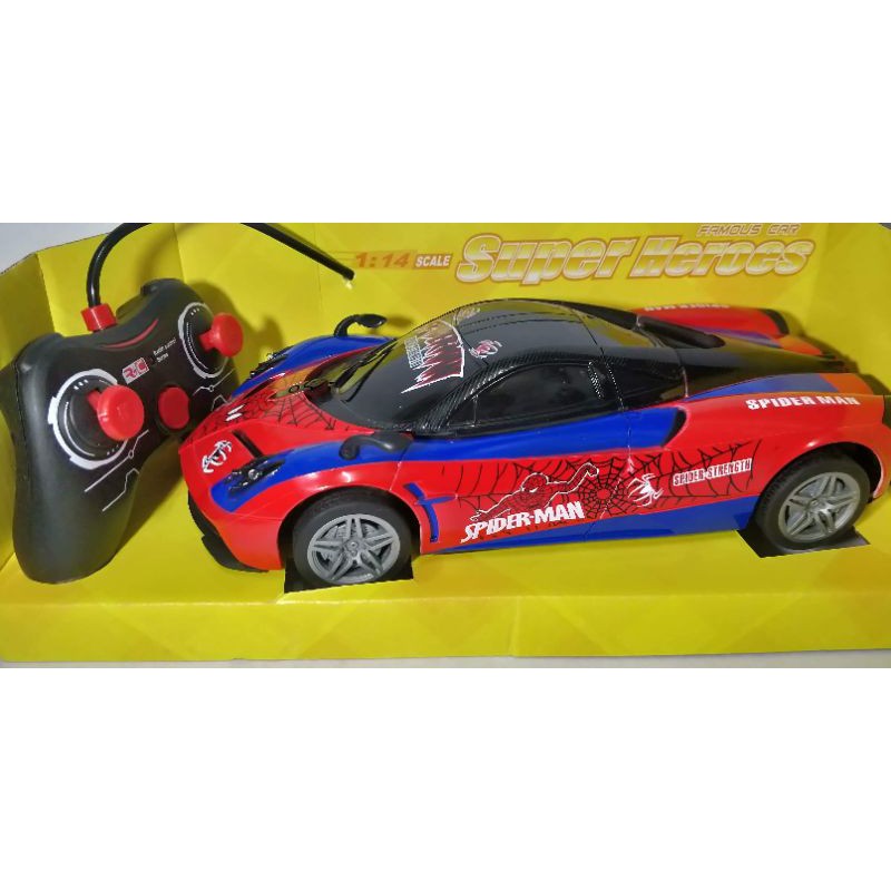 remote control spider man car