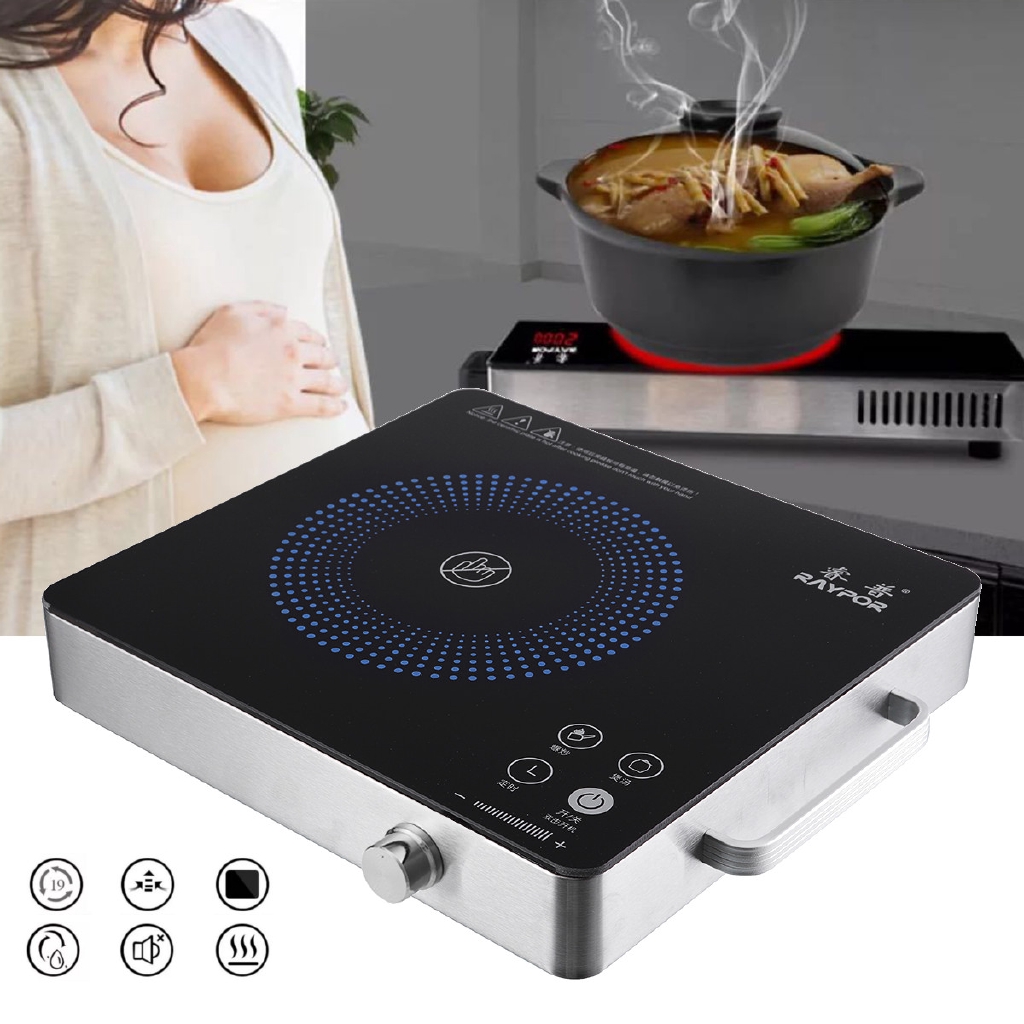 2200w 220v Electric Kitchen Induction Cooktop Burner Shopee