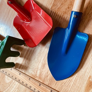 3pc Small Gardening Tools for Kids - Montessori Practical Life Gardening Spade Trowel Fork Shovel #2