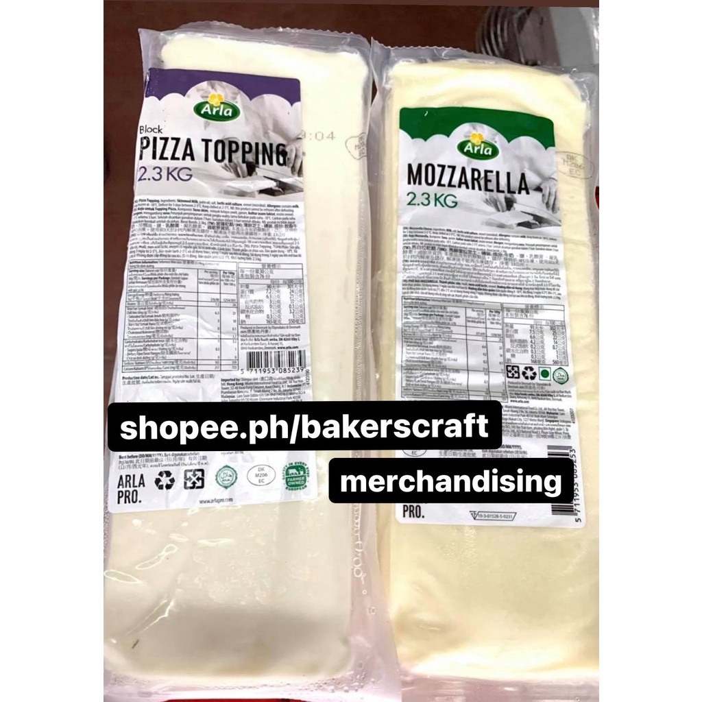 ARLA MOZZARELLA OR PIZZA TOPPING CHEESE PLS READ DETAILS Shopee