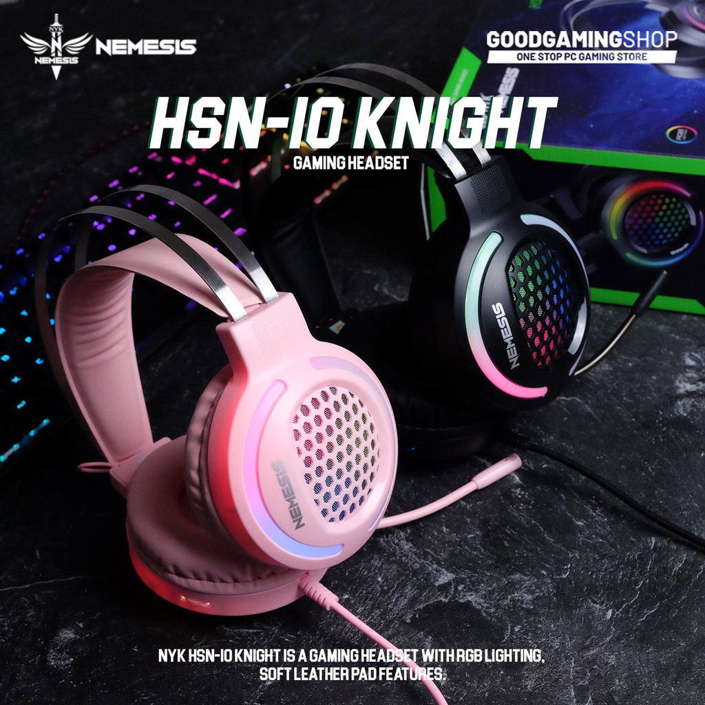 Nyk Nemesis HSN-10 KNIGHT - Gaming Headset | Shopee Philippines