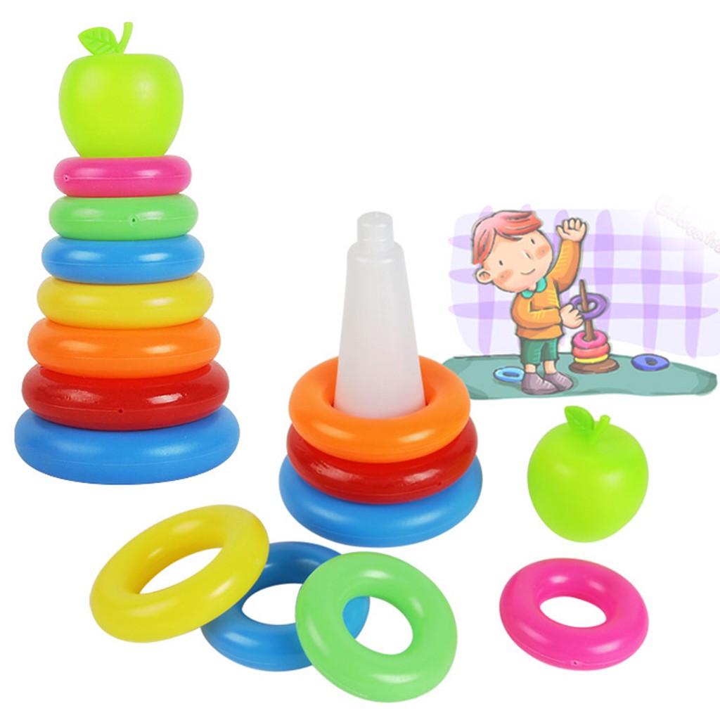 rainbow bath toy
