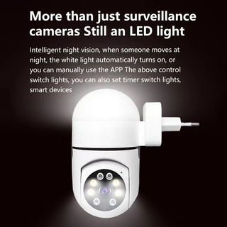 V380 pro Z1 1080P Security CCTV Indoor Outdoor Color Night Vision Motion Detection Socket Camera COD #6