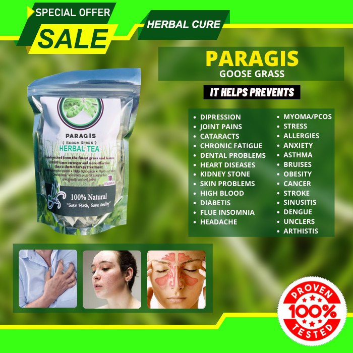 2 Packs Chef Aybs Pure Paragis TeaHighbloodUTIPCOSCYSTKIDNEY