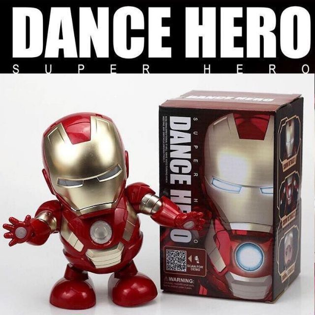 dance hero iron man toy