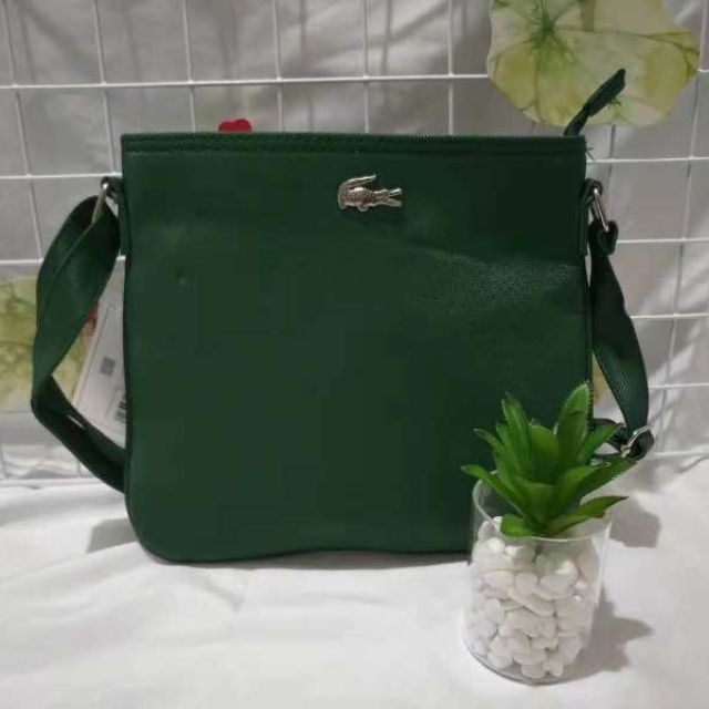 lacoste side pouch