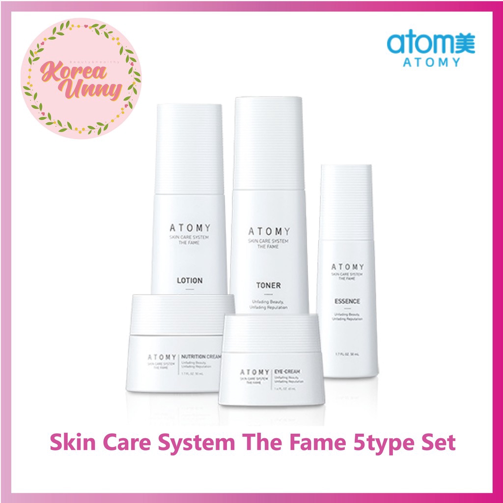 [Atomy] Skin Care System The Fame 5type Set Shopee