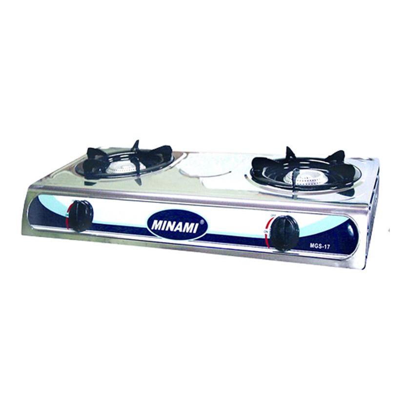 2021 Minami Stainless Steel Gas Stove 2 Burner MGS17 presyo ₱4,259
