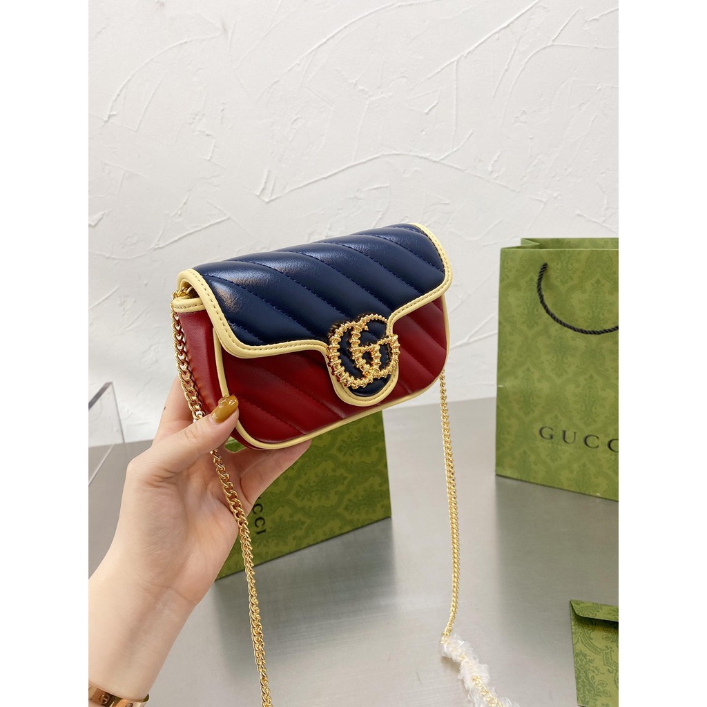 gucci marmont material