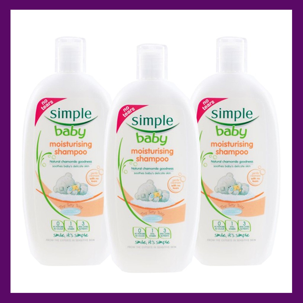 simple baby shampoo