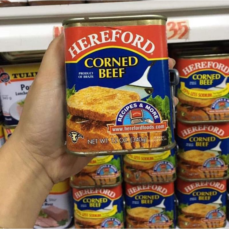 HEREFORD CORNED BEEF EXPIRATION MAY 2024 (SEE PIC FOR MINOR ISSUE