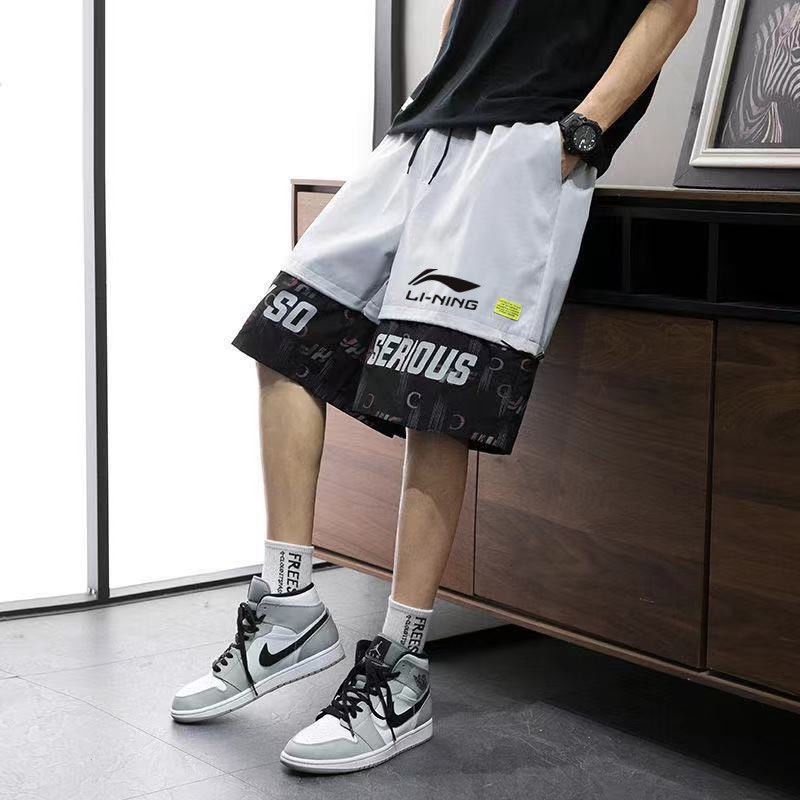 Shorts Men S Summer Thin Section Tide Brand Casual Sports Five Minutes To Wear Beach Pants Stitchin Shopee Philippines