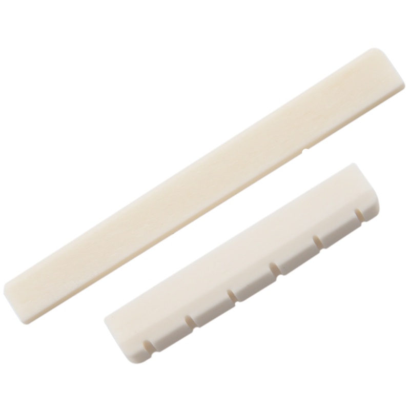 Classical Guitar Bone Slotted Saddle Nut Set | Shopee Philippines