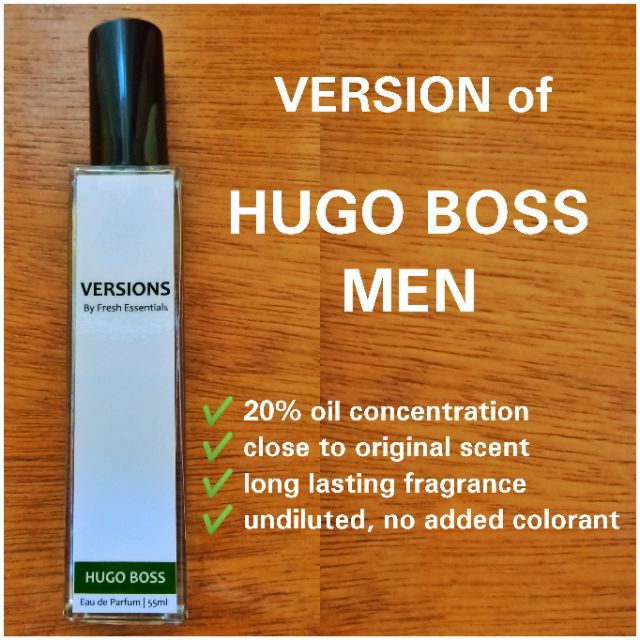 hugo boss perfume oil