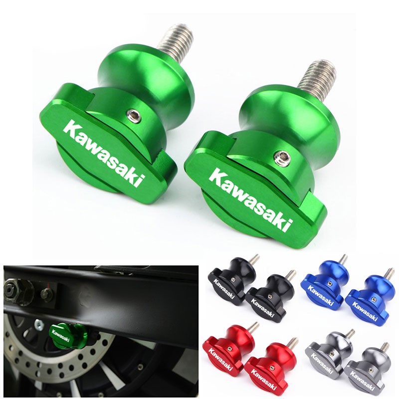 8MM Swingarm Spool Slider Stand Screws Motorcycle For Kawasaki Z650