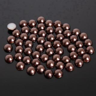 half pearl beads flat back