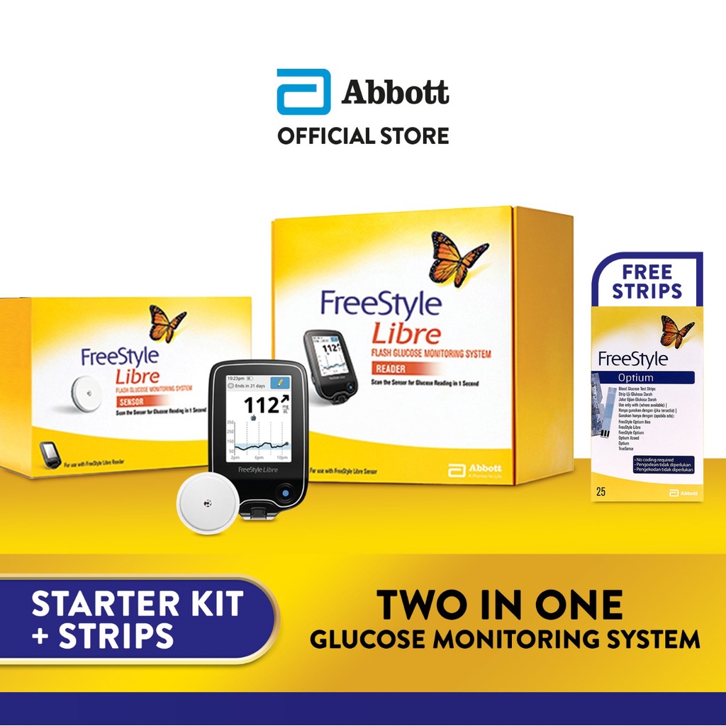 FreeStyle Libre Starter Kit Buy 1 Get Strips for Diabetes Management