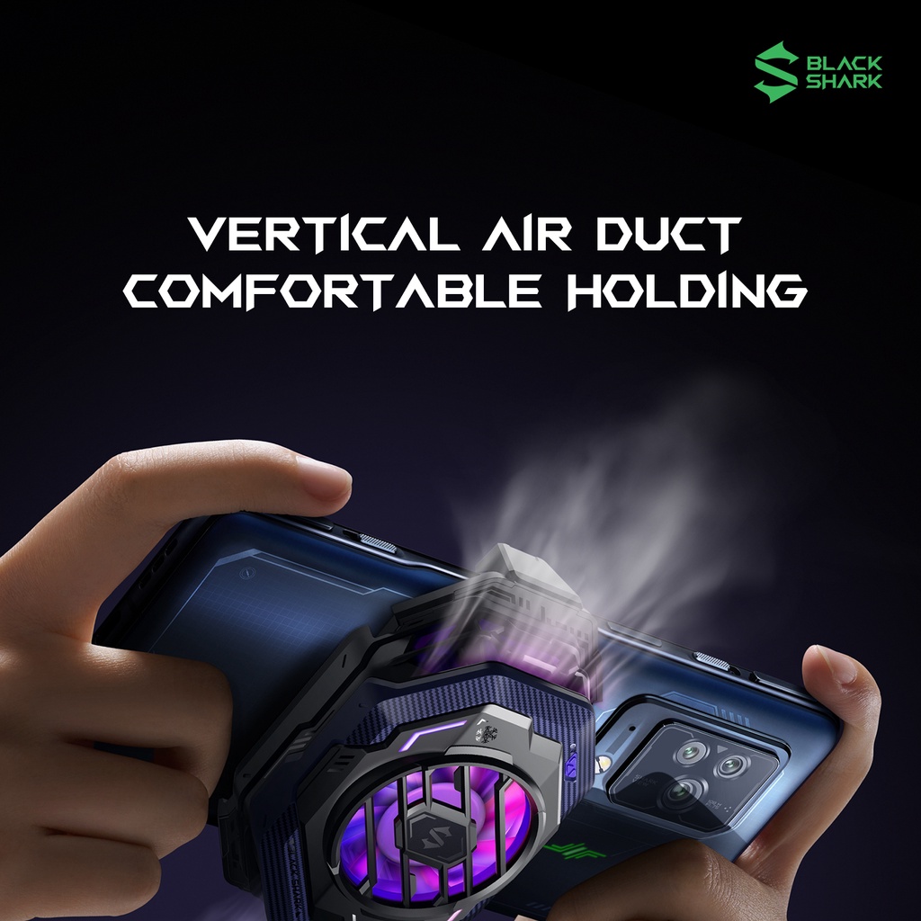 Black Shark FunCooler 3Pro Back Clip RGB Ultra Fast Gaming Cooling Fan