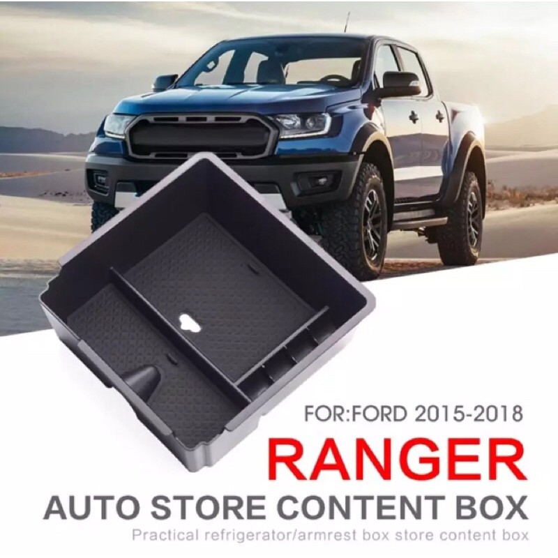 FORD RAPTOR, RANGER, WILDTRAK, FX4, XLT, XLS CENTER CONSOLE ARMREST STORAGE BOX Shopee Philippines