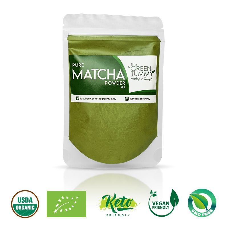 matcha tea Pure Unsweetened Matcha Powder 50g Shopee Philippines