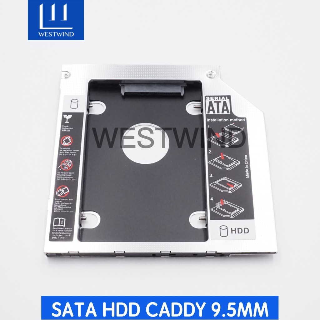 Second HDD Caddy SATA for Laptop Slim 9.5mm Shopee Philippines